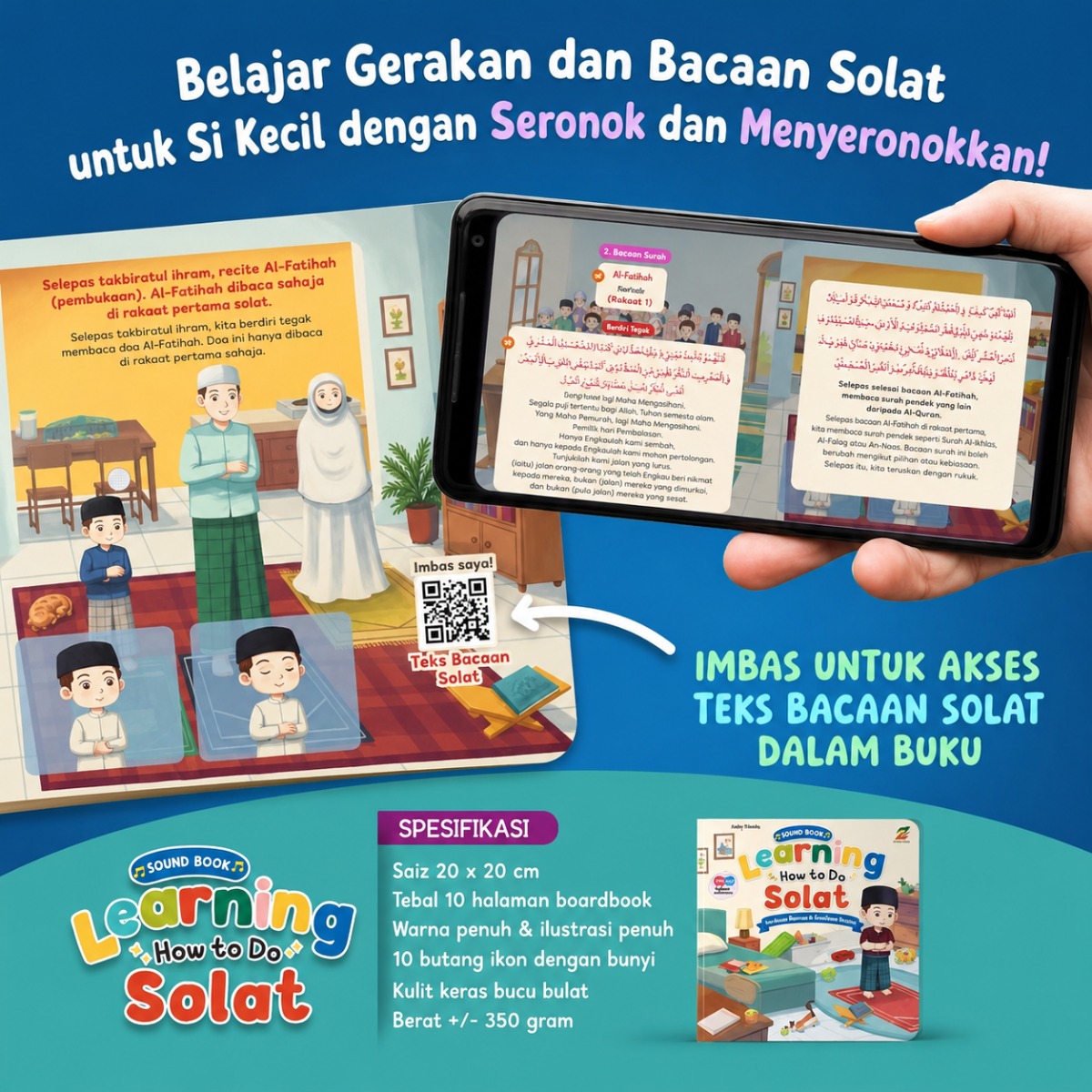 Teks bacaan solat melalui telefon
