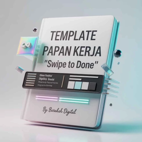 Template Papan Kerja Swipe to Done