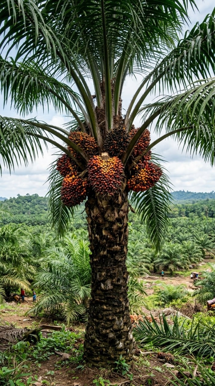 Dokumentasi tandan buah sawit