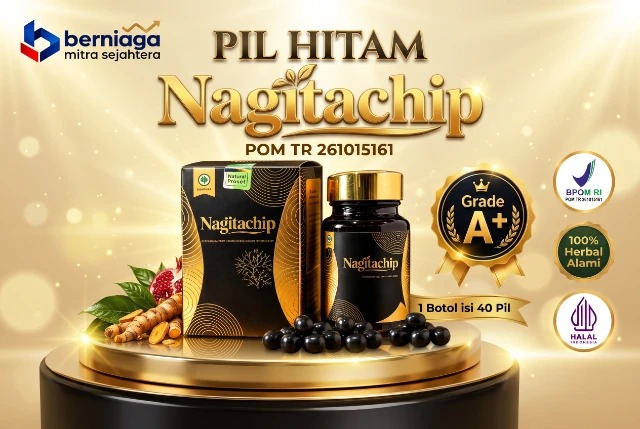 Produk Nagita Chip Pil Hitam