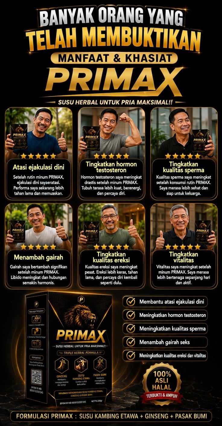 Infografis produk PRIMAX